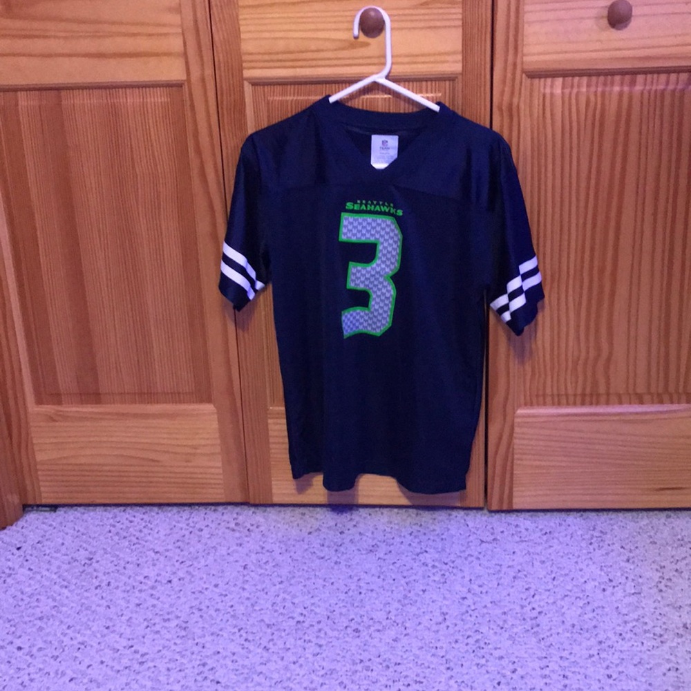 Russell Wilson seahawks youth jersey